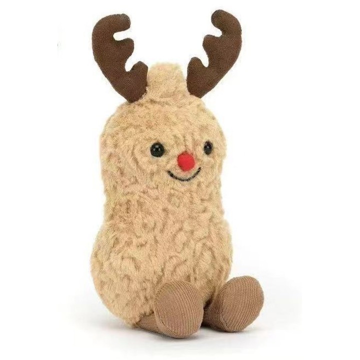 Jucarie de plus Craciun, ren, 15cm