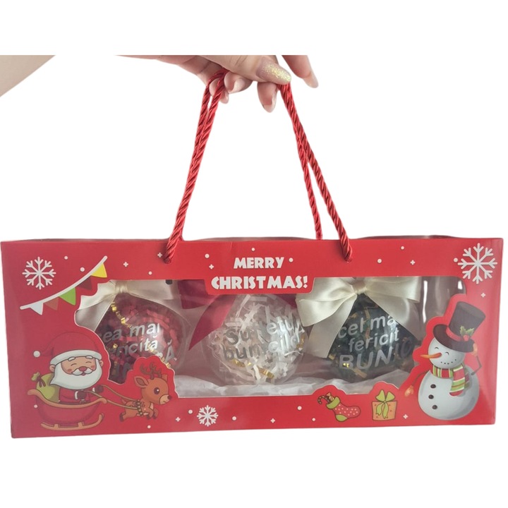 Set globuri personalizate "Bunicii fericiti"