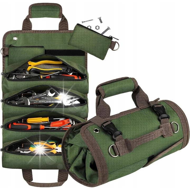 NePower szerszámrendező táska, 2 az 1-ben, többszínű, könnyen tisztítható, műhelybe és autóba