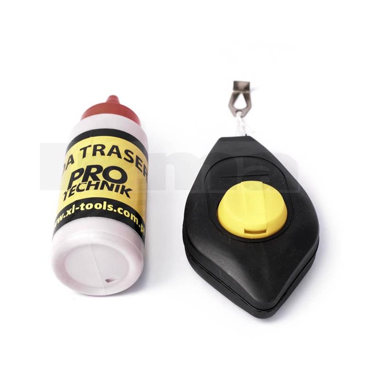 Cablul de mazgalit PRO-TECHNIK + creta STANL, rezistent, vizibilitate traiectorie, set