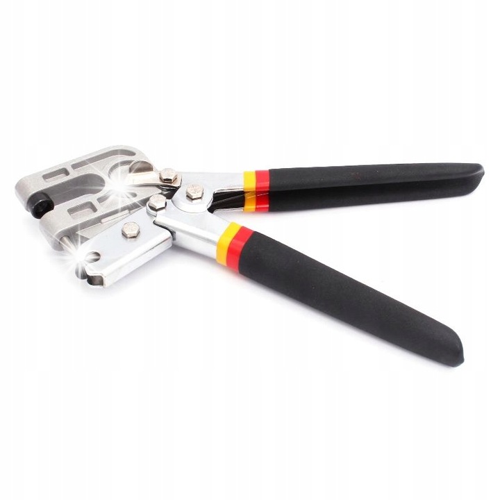 Clesti de prindere Pro-technik pentru profile metalice, 270 mm, maner antiderapant, otel, 0,8 mm