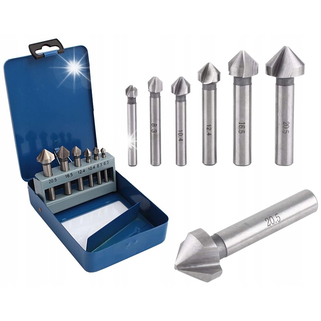 Set freze conice XLT, 6.3-20.5mm, metal, 90° - eMAG.ro