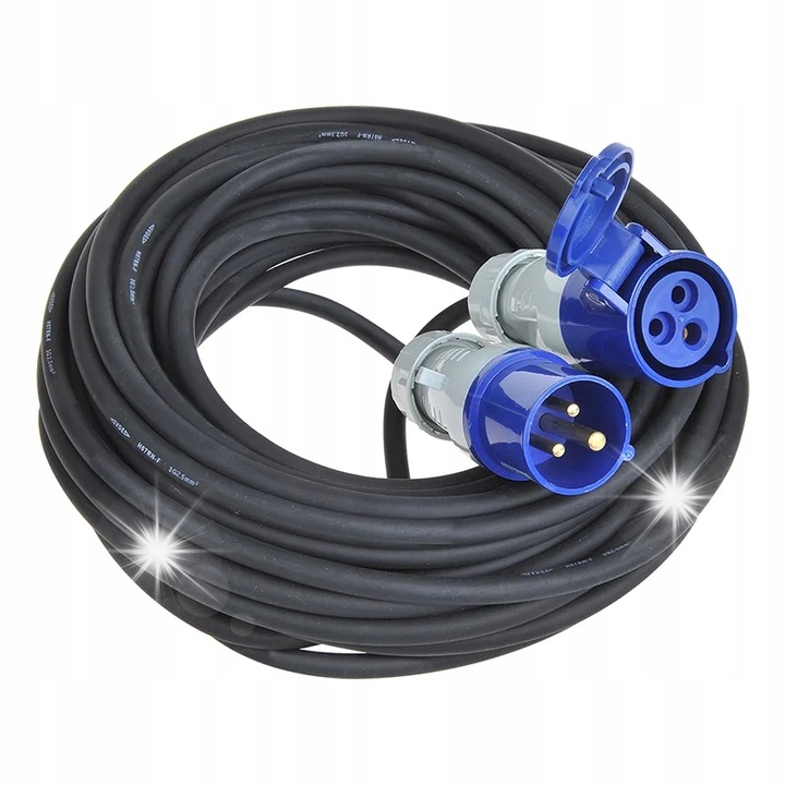 Prelungitor electric CEE 230V 16A 10m, ProPlus, neopren, IP44