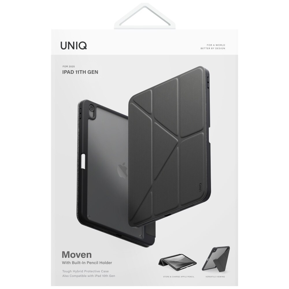 Husa UNIQ Moven compatibila cu iPad 10.9 inch 2022, Gri