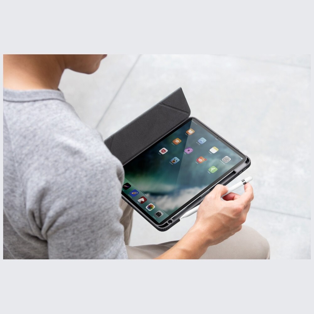 Husa UNIQ Moven compatibila cu iPad 10.9 inch 2022, Gri