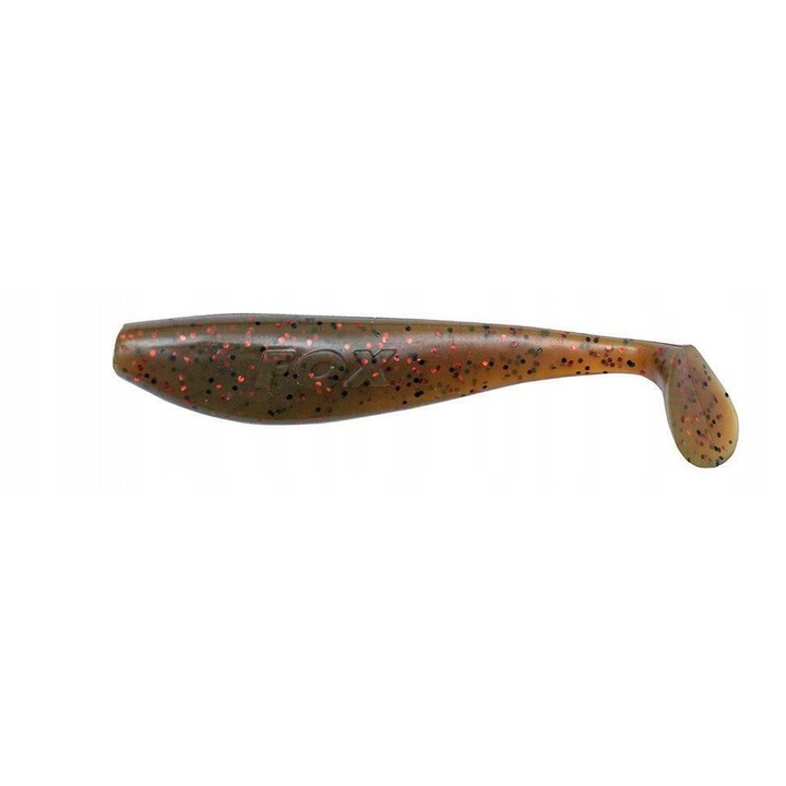 Momeală Fox Rage Zander Pro Shad, UV Motor Oil, 10 cm, 1 bucata