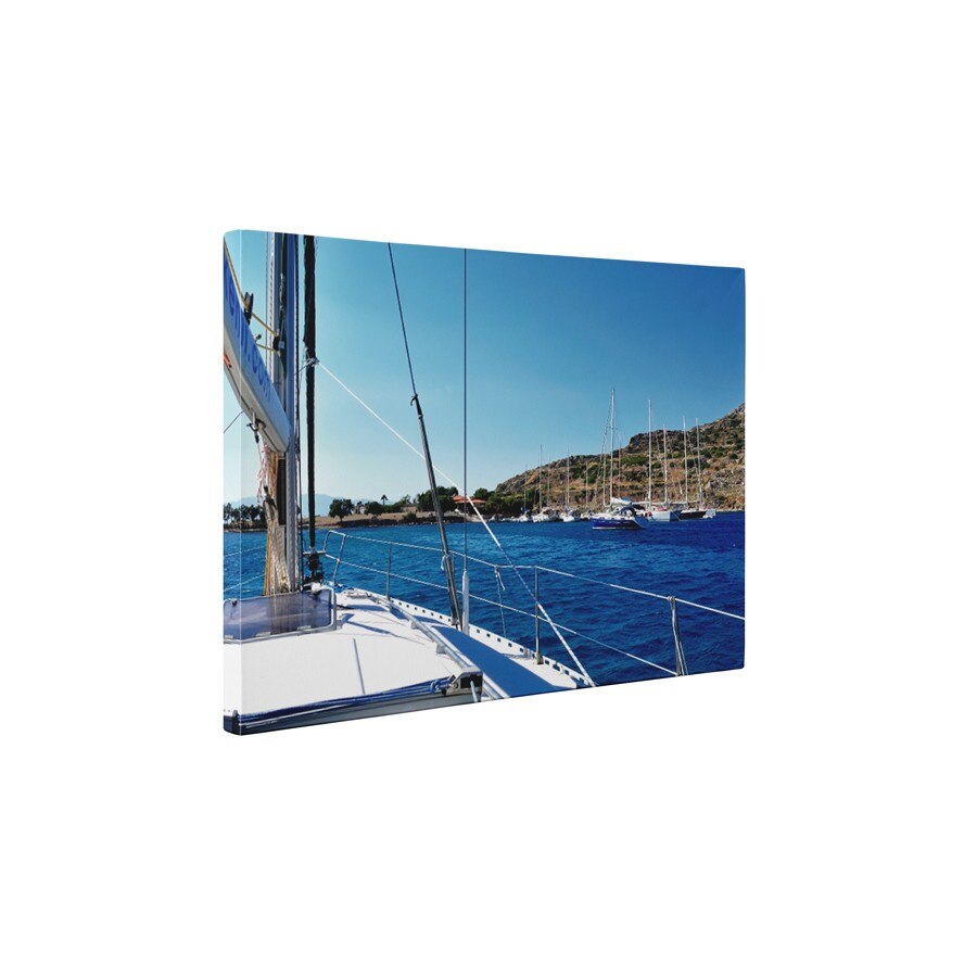 Pe iaht - Tablou Canvas - 60x75 cm