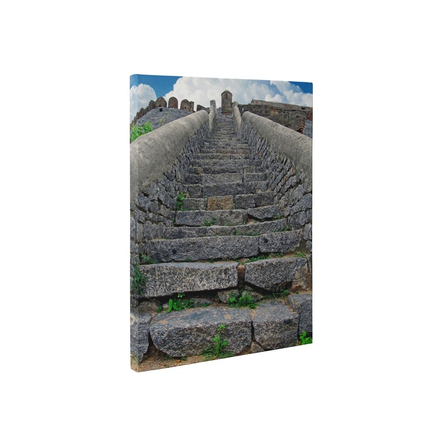 Scari din pietre - Tablou Canvas - 65x85 cm