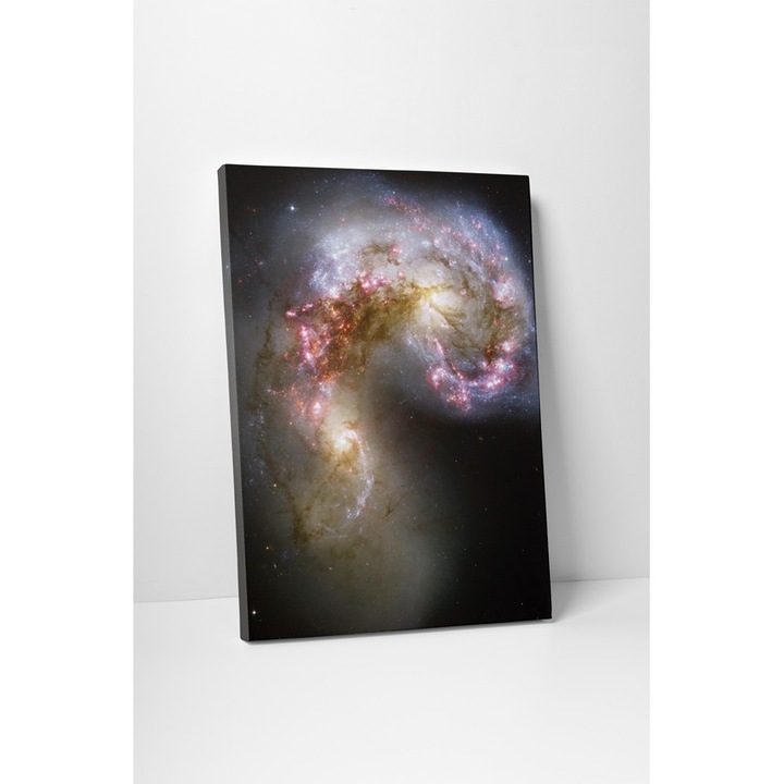 Galaxie indepartata - Tablou Canvas - 95x125 cm