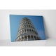 Turnul inclinat Italia - Tablou Canvas - 50x65 cm
