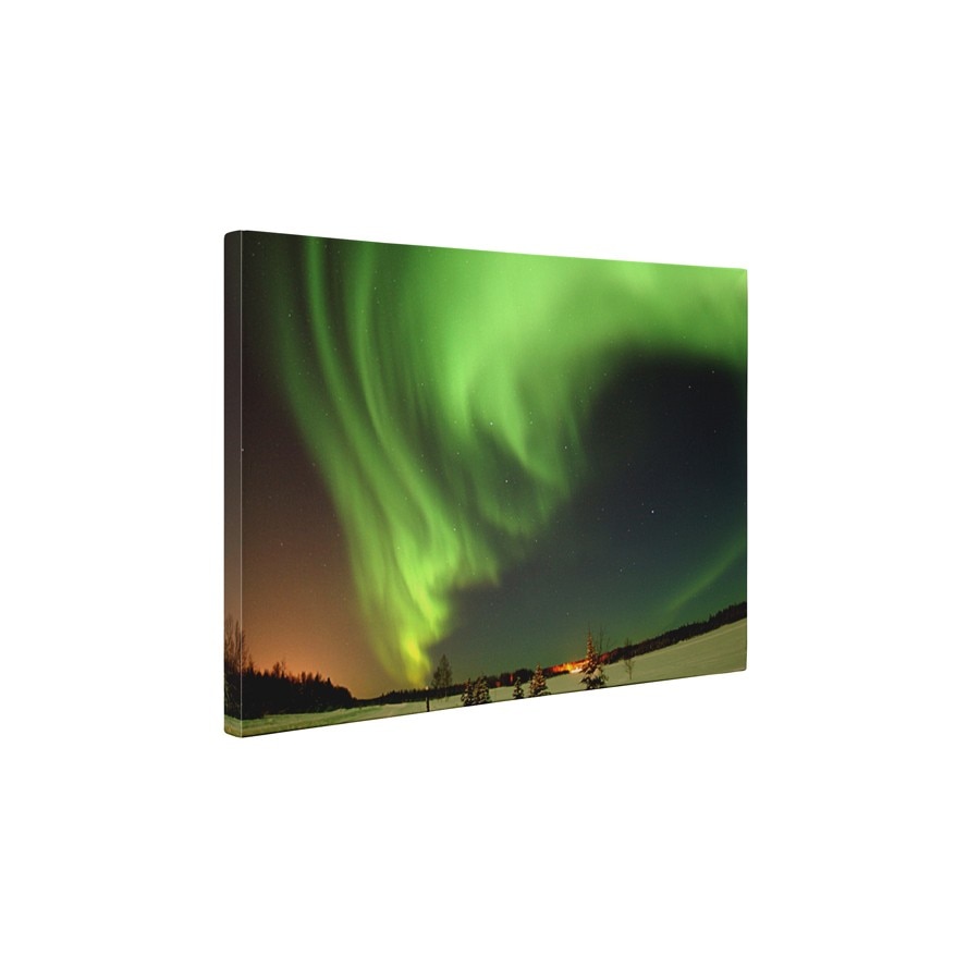 Aurora polara - Tablou Canvas - 60x80 cm