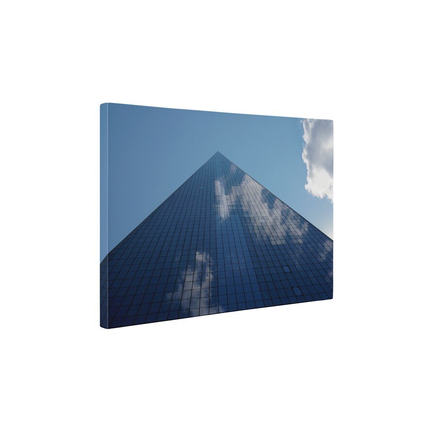 Zgarie nori din sticla - Tablou Canvas - 45x60 cm