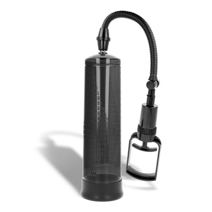 Сексуална помпа, уголемяване на пениса и ефективност за мощни ерекции, ръчна, вакуумна система, повишаване на чувствителността, удоволствие, черна