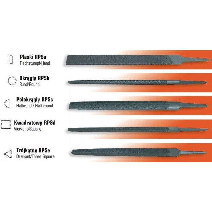 Set de pile metalice Befana, diverse forme, maner din lemn, 150/2