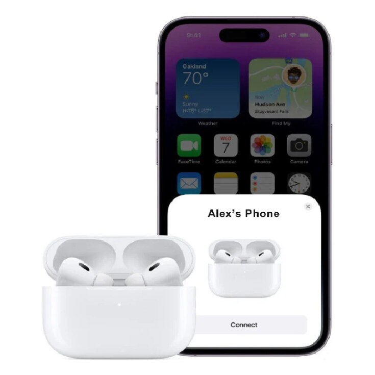 Casti Pro Casti Wireless Pro 2, Compatibile IOS si Android, Alb, Bluetooth - eMAG.ro
