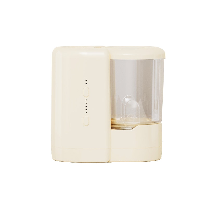Masina de spalat portabila ORBER, 1600 ml, reincarcabila USB, 20x21 cm, bej