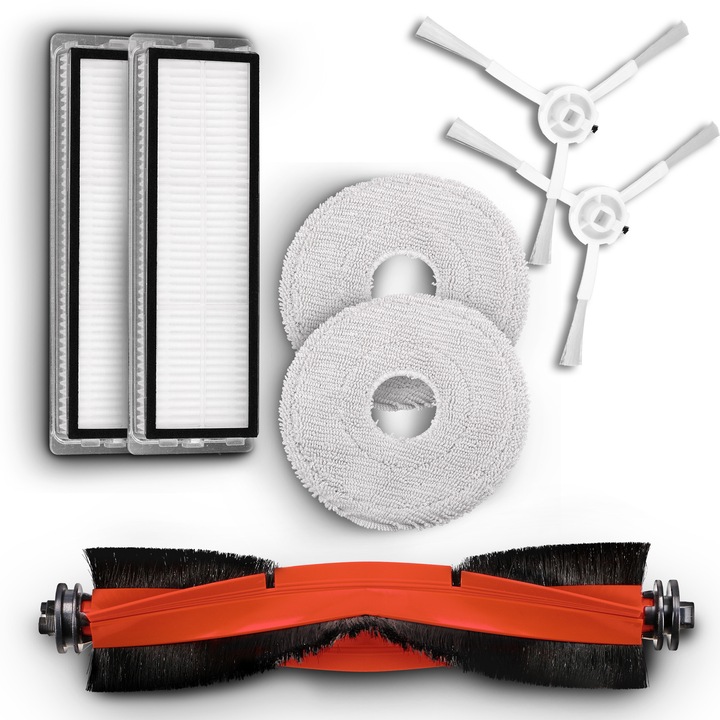 Perii, role, filtre, mopuri pentru aspiratoarele Xiaomi, kit de piese, S10+ X10+ X20+