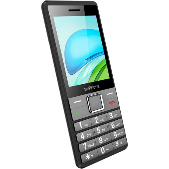 Telefon mobil MyPhone 7340 LTE DualSIM, 2,8", 4G, negru/silver