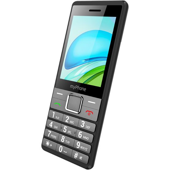 Telefon mobil MyPhone 7340 LTE DualSIM, 2,8", 4G, negru/silver