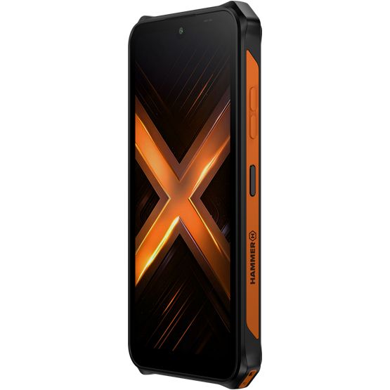 Telefon mobil MyPhone Hammer Energy X2, 128GB, DualSIM, negru/orange, 6,1", 50+20MP, 5000mAh
