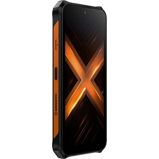 Telefon mobil MyPhone Hammer Energy X2, 128GB, DualSIM, negru/orange, 6,1", 50+20MP, 5000mAh