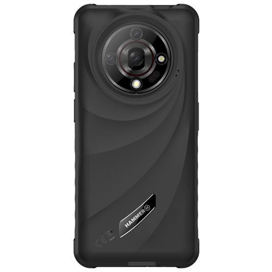 Telefon mobil MyPhone Hammer Iron 6, 128GB, DualSIM, 6,56", negru, 6GB RAM, 6050mAh