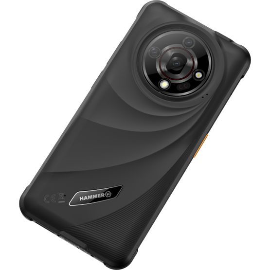 Telefon mobil MyPhone Hammer Iron 6 5G, 256GB, 8GB RAM, negru, 6,56"