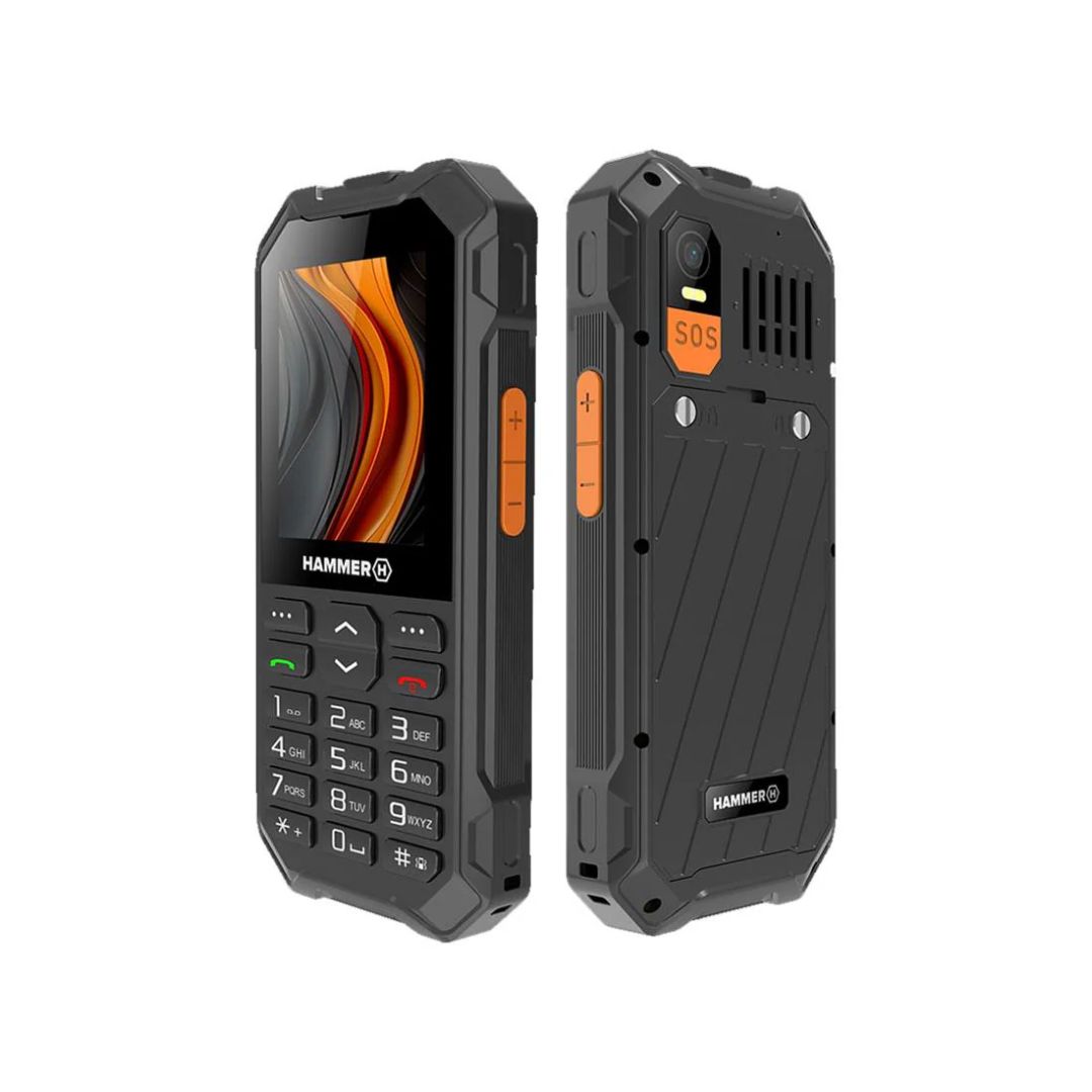 Telefon mobil MyPhone Hammer 6 LTE, 128MB, DualSIM, 4GB, negru, 2,4"