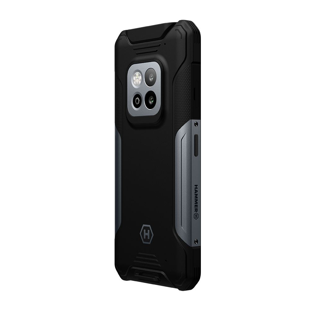 Telefon mobil MyPhone Hammer Construction 2, 128GB, DualSIM, 6,58", 50MP, negru/silver