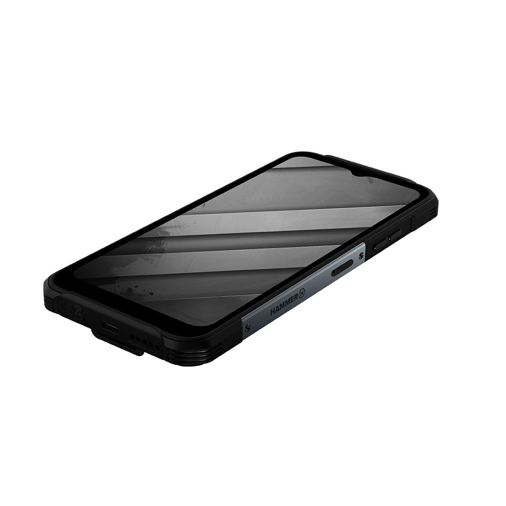Telefon mobil MyPhone Hammer Construction 2, 128GB, DualSIM, 6,58", 50MP, negru/silver