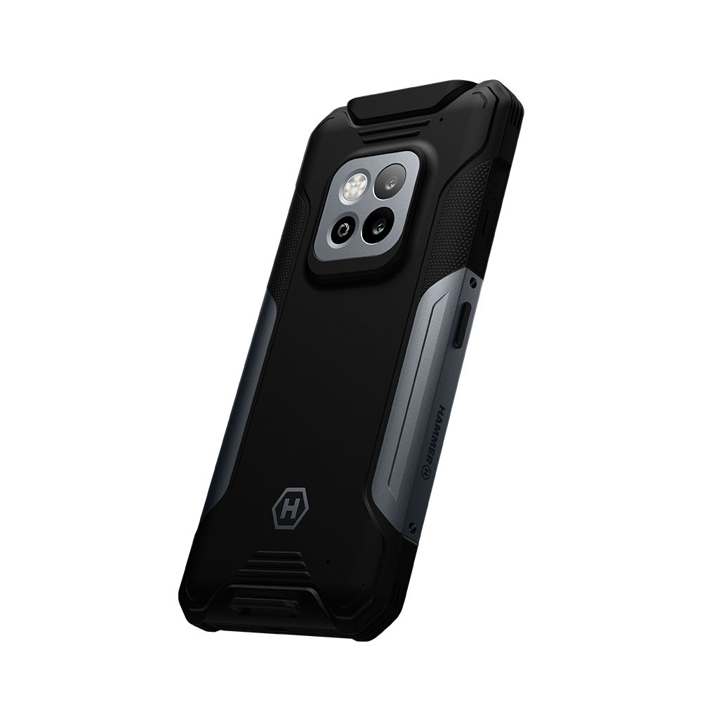 Telefon mobil MyPhone Hammer Construction 2, 128GB, DualSIM, 6,58", 50MP, negru/silver