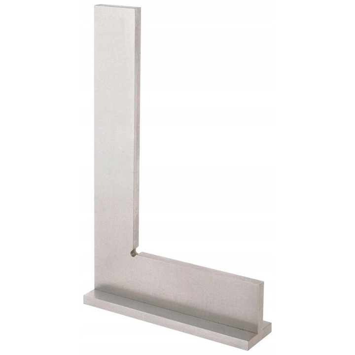 Echer cu talpa FORMAT DIN875 clasa I, 100x70mm, otel de inalta calitate