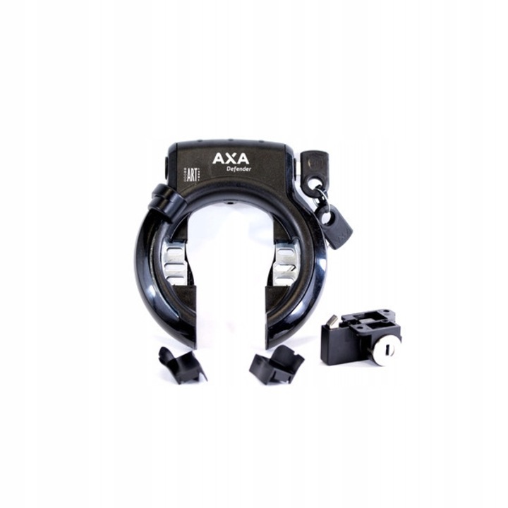Blocare Roata Spate AXA pentru Biciclete Electrice Gazelle Ami, Otel, Orange, 2 Chei