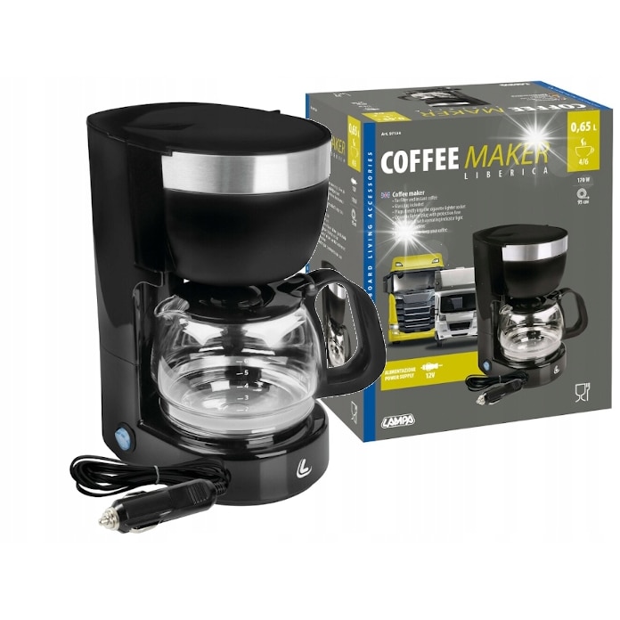 Cafetiera Liberica Lampa, 12V, 170W