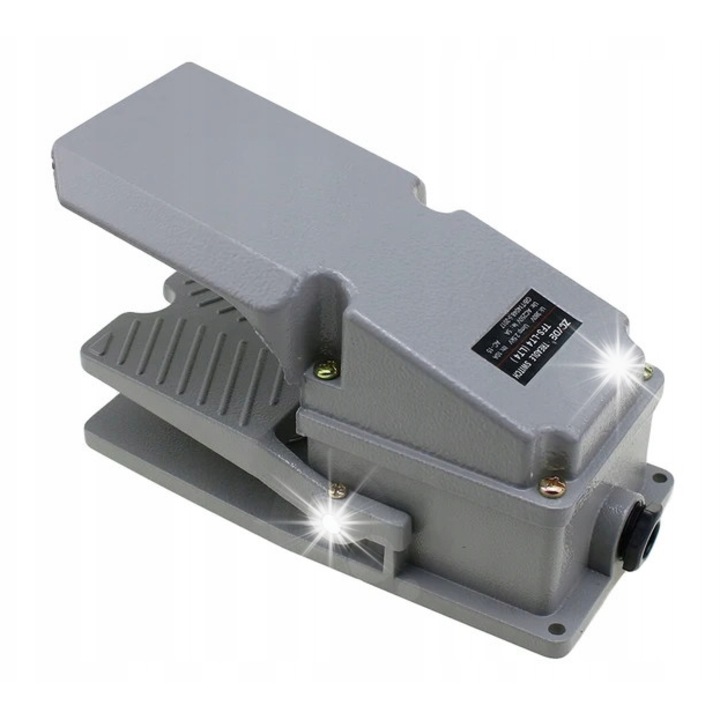 Lábkapcsoló PN-03, monostabil kapcsoló, 15A, 250V, 200x98x127mm