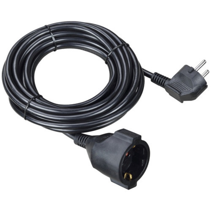 Професионален удължител 3x2.5mm дължина 5M - Черен