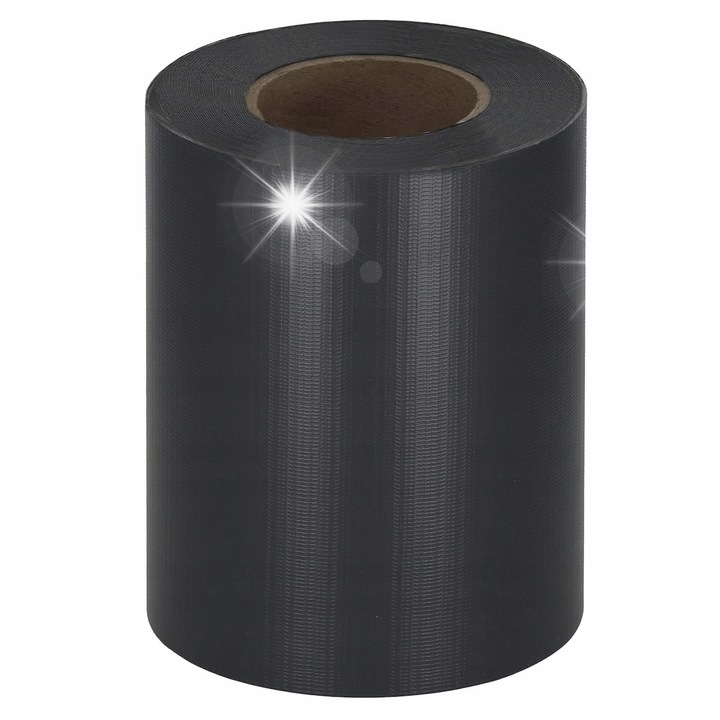 Tasma ogrodzeniowa 19x35m, antracit, PVC, 450g/m2, cu 20 klipsuri de montaj