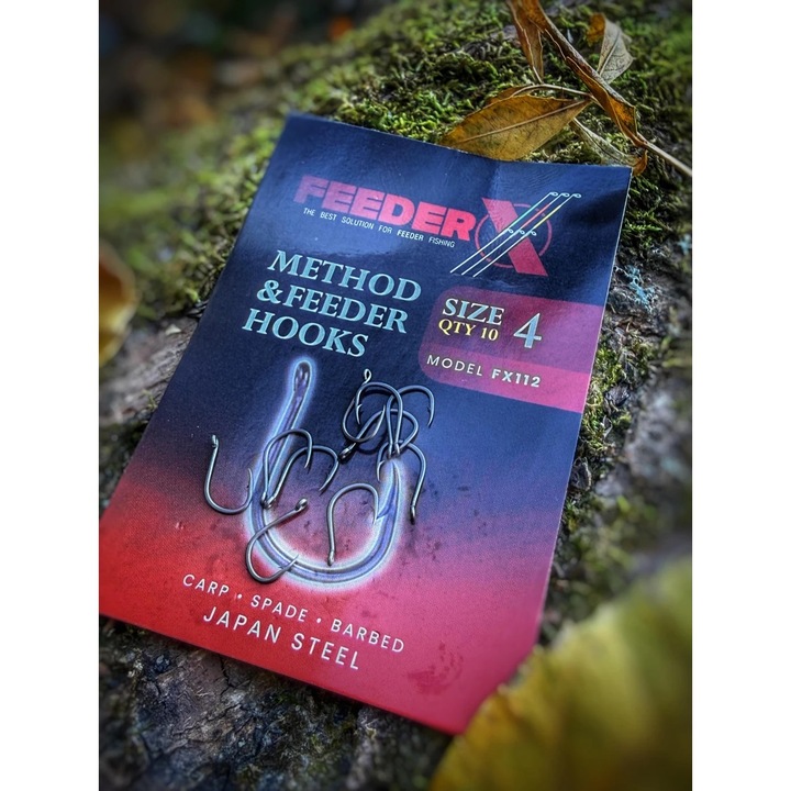 Carlige FeederX FX112 marimea 14 (#4)
