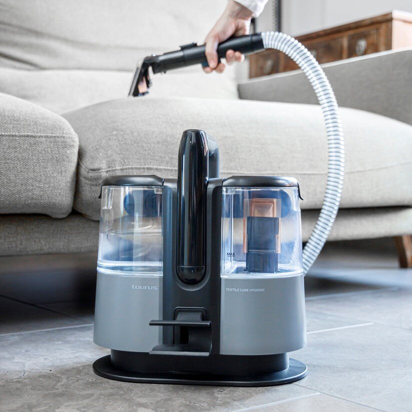 Aspirator fără sac Taurus EST9489310L, 400W, negru, capacitate colectare 1.5l