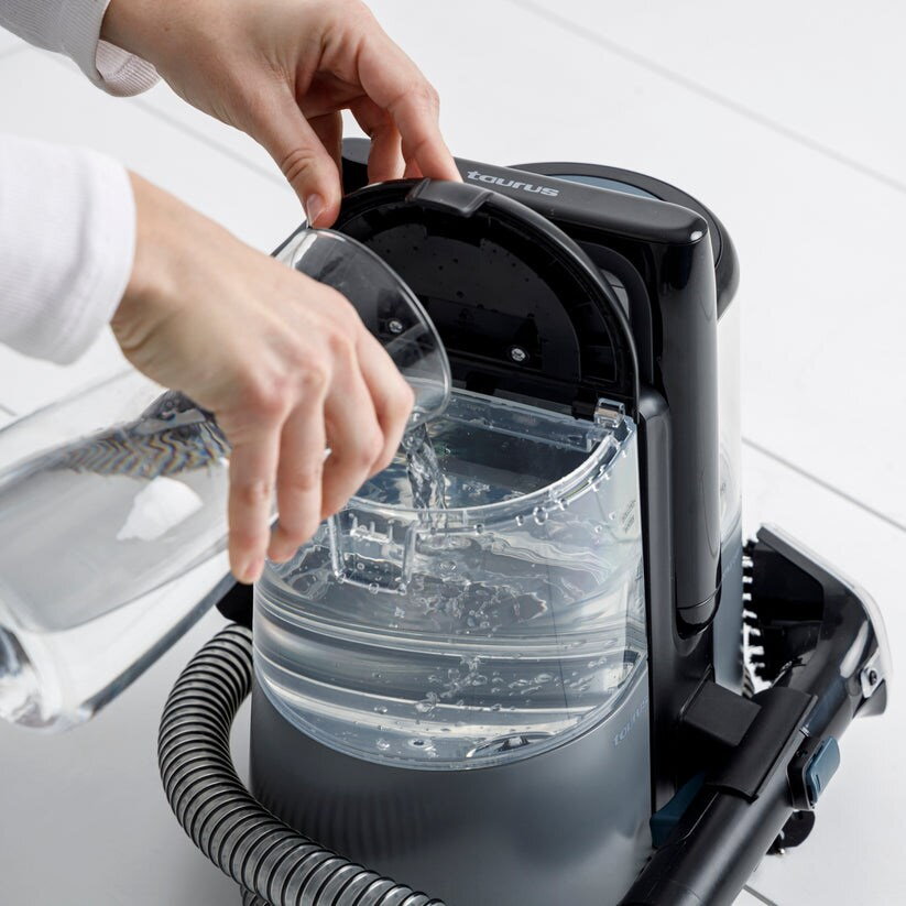 Aspirator fără sac Taurus EST9489310L, 400W, negru, capacitate colectare 1.5l