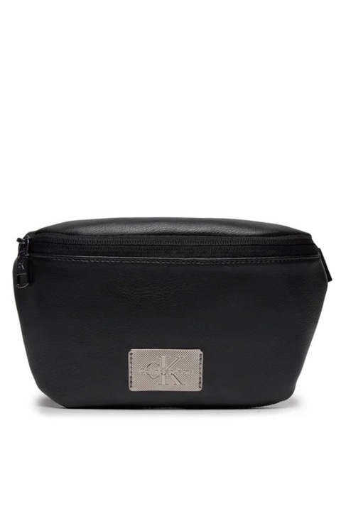 Unisex Táska, Calvin Klein Jeans, Fekete, Fém Logó, Műbőr Fekete