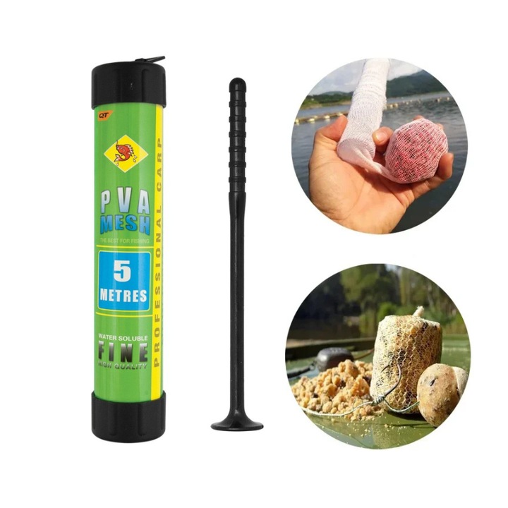 FishEdge Professional Carp finom PVA háló, 5m, oldódó, finom szövésű