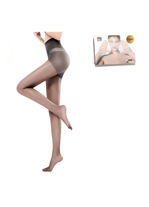 Ciorapi dama Omelivon 15 DEN, Negru, One Size