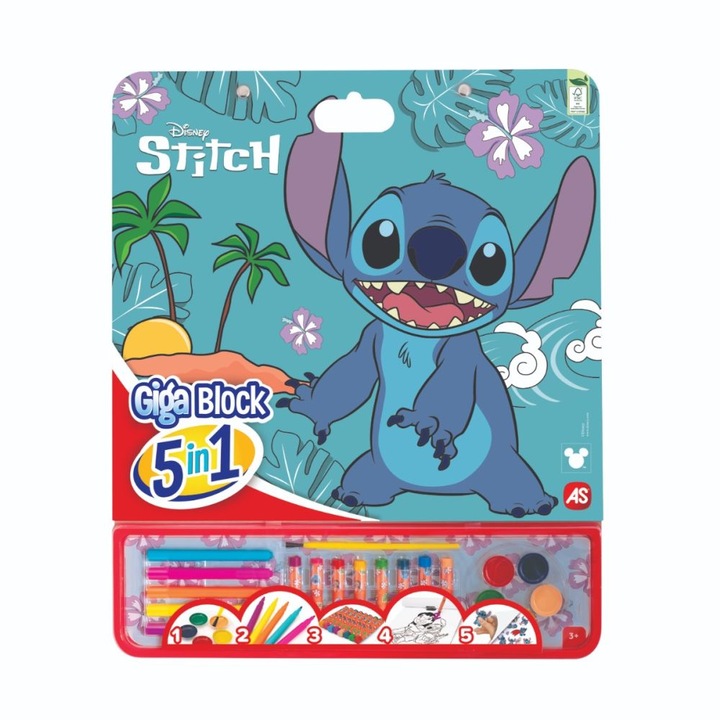 Комплект, Stitch Magic ArtBook, 6 части, 45 см