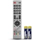 Telecomanda universala Sharp, compatibila cu 99% din modelele de TV LCD/LED Sharp, TEMIX®, baterii incluse