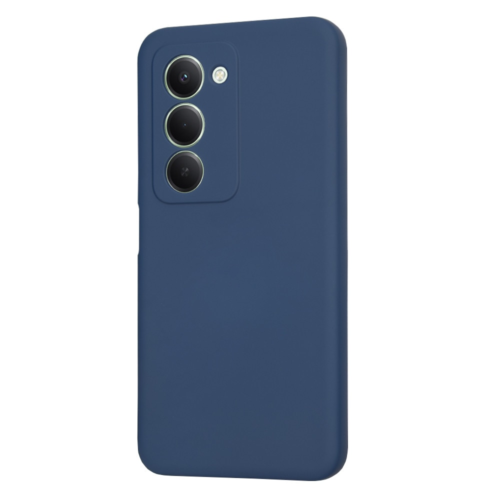 Husa pentru Xiaomi Redmi 15 4G / 15 5G, Silicon Premium Catifelat, Protectie Camere, Albastru Inchis