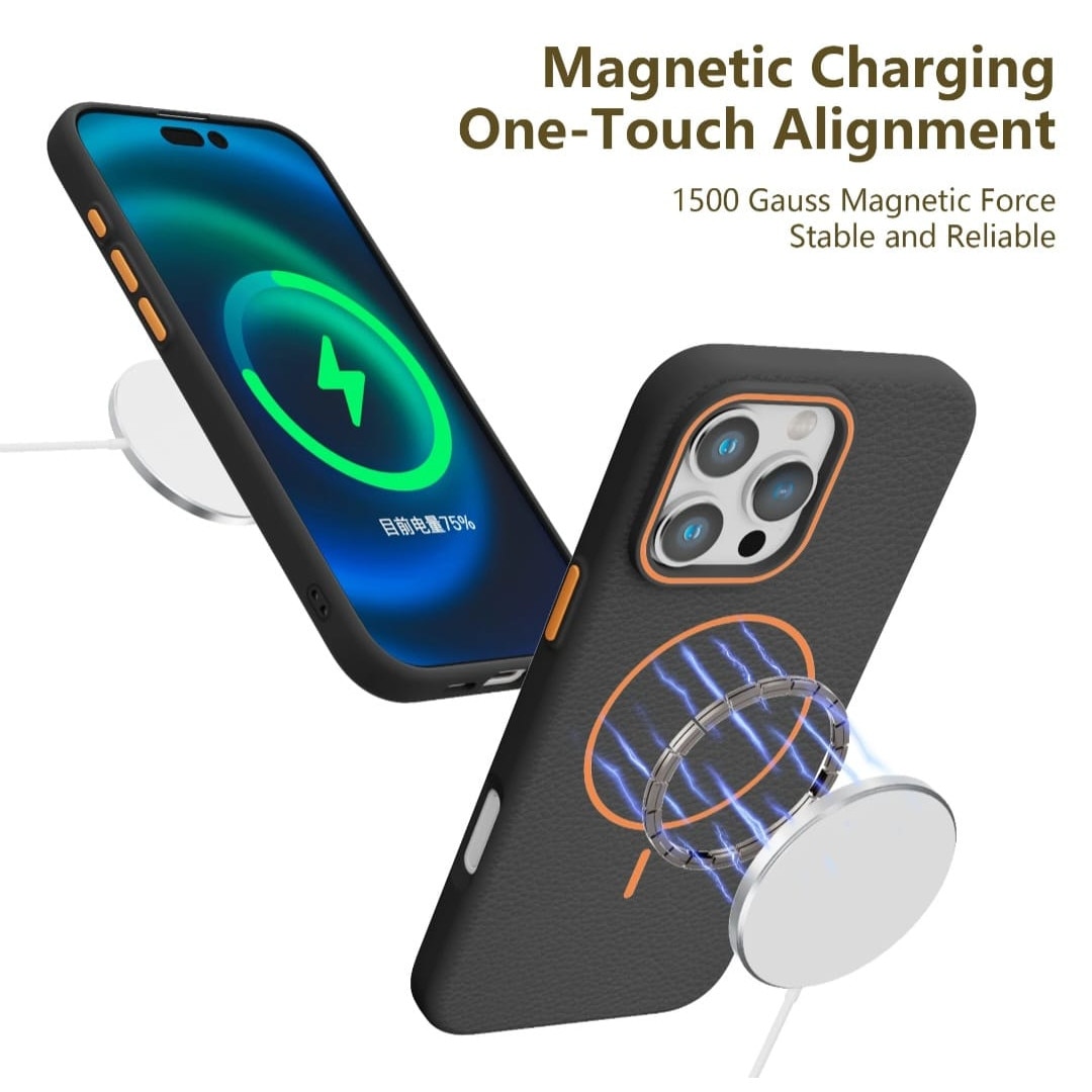 Husă magnetica Case pentru iPhone 17 Pro Max, TPU, culoare mov, margini ridicate, protecție ecran și cameră
