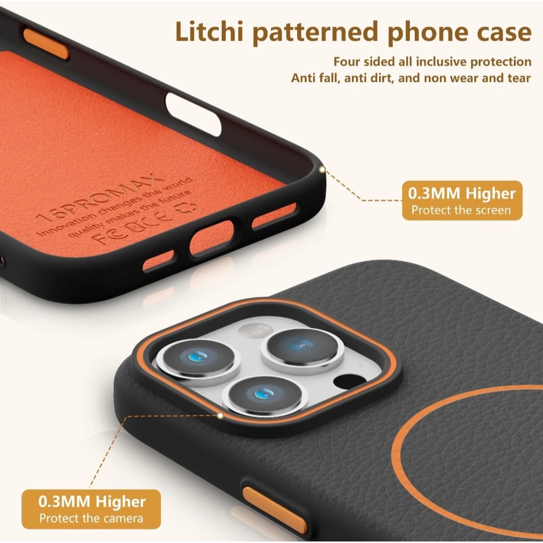 Husă magnetica Case pentru iPhone 17 Pro Max, TPU, culoare mov, margini ridicate, protecție ecran și cameră