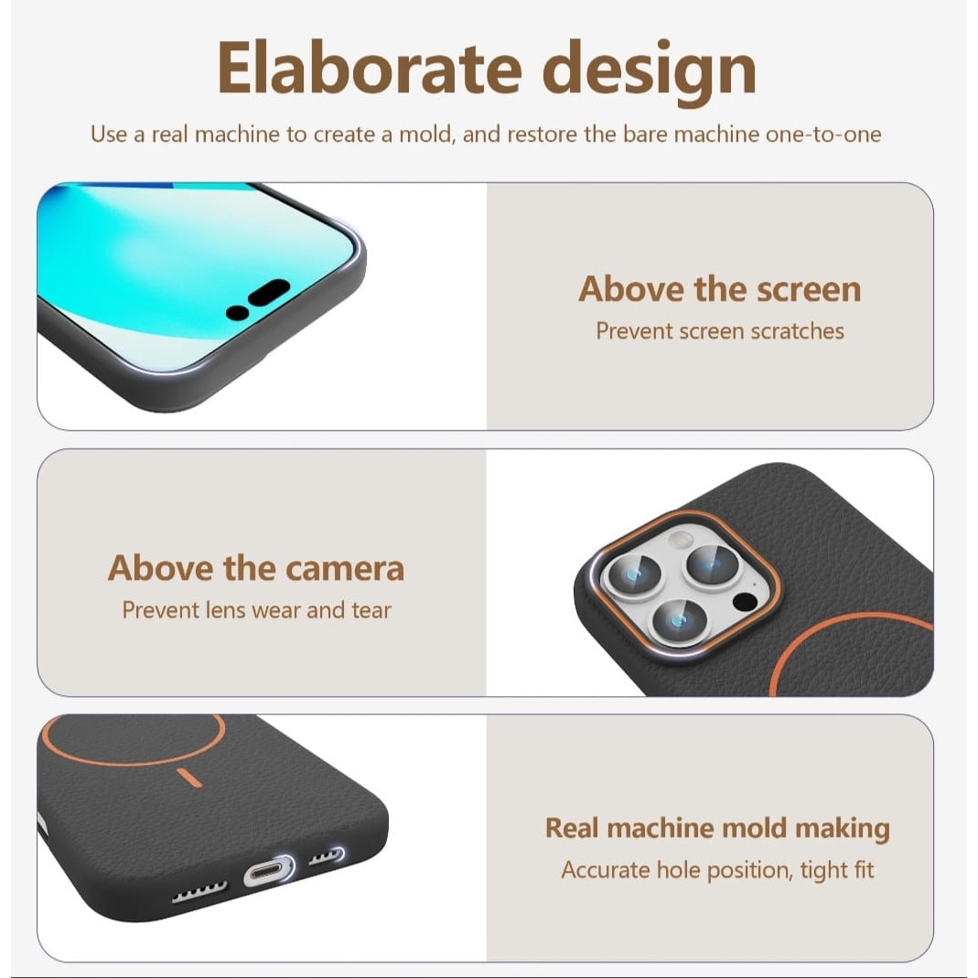 Husă magnetica Case pentru iPhone 17 Pro Max, TPU, culoare mov, margini ridicate, protecție ecran și cameră