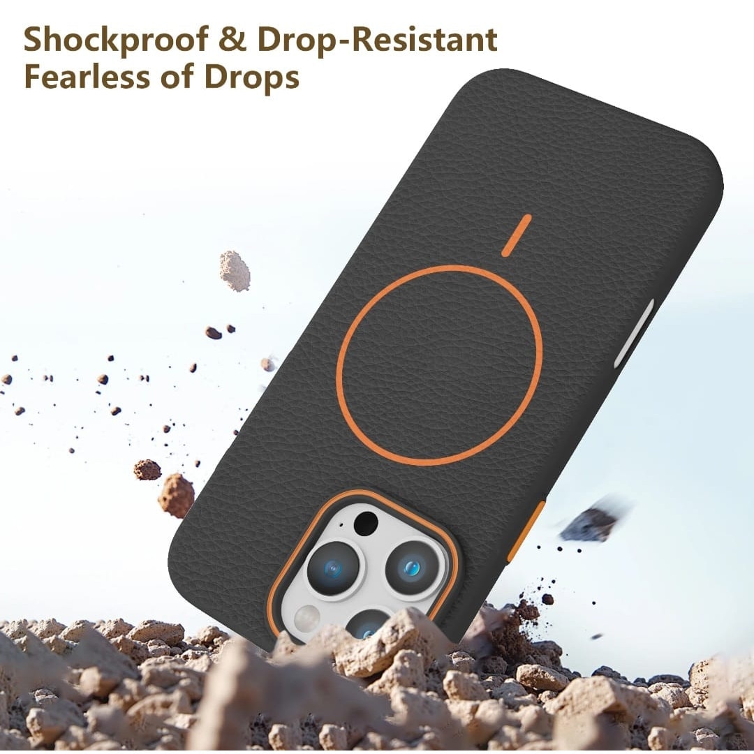 Husă magnetica Case pentru iPhone 17 Pro Max, TPU, culoare mov, margini ridicate, protecție ecran și cameră